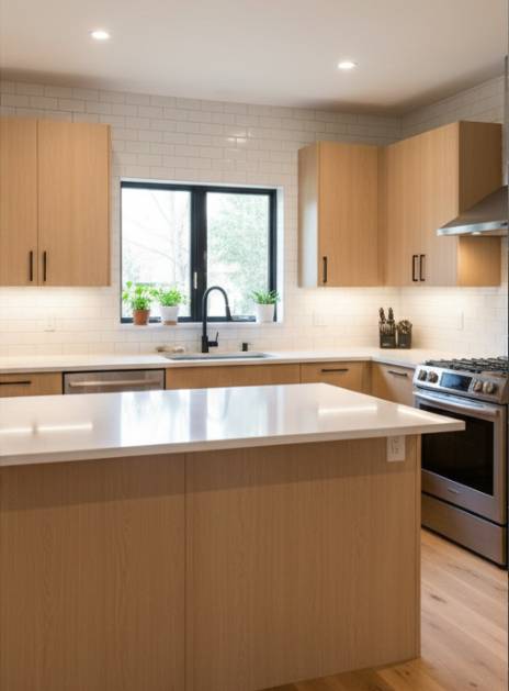 Completed residential remodeling project image