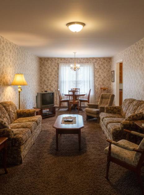 Before and after residential remodeling project Chicago