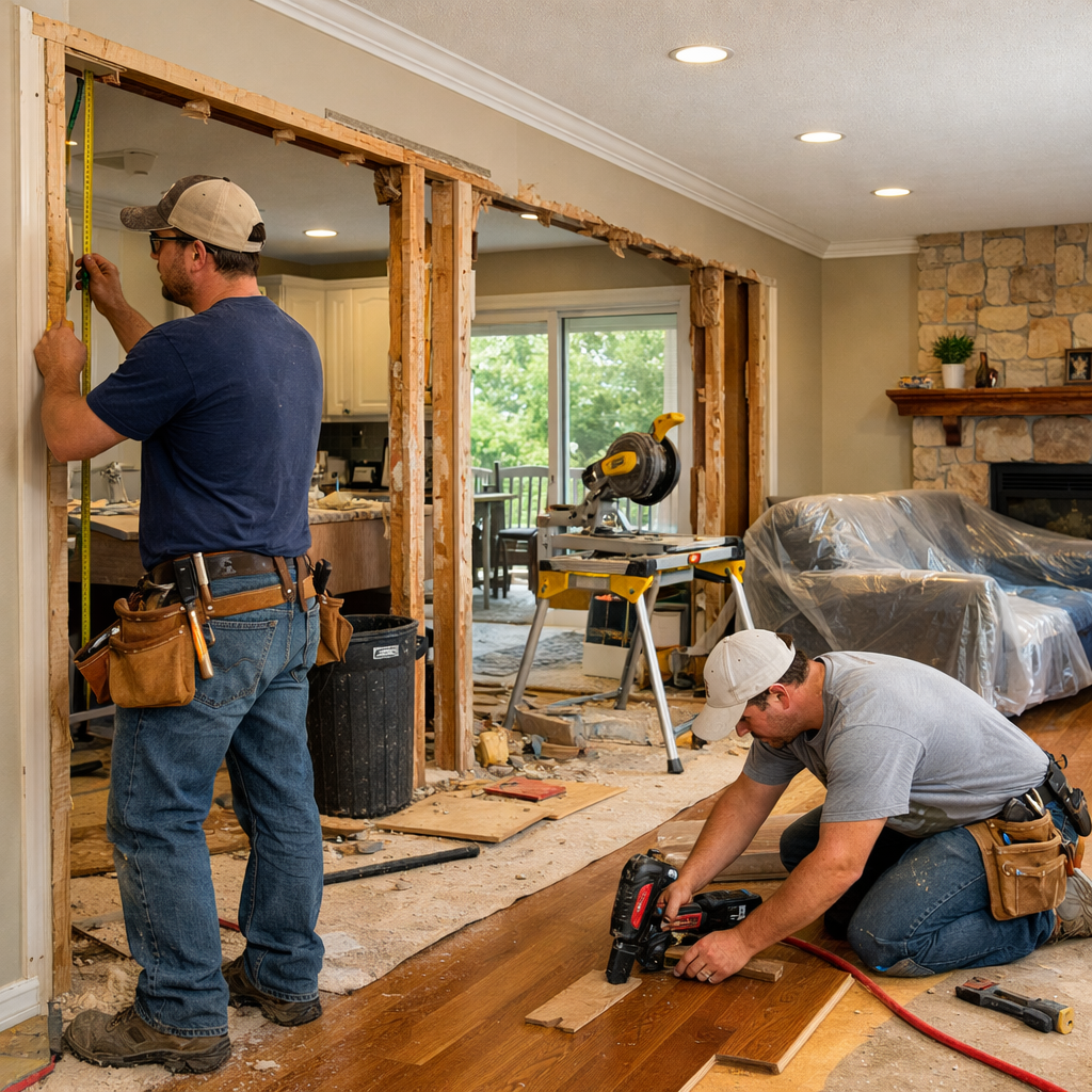 Home remodeling Chicago hero image showing full-service renovation