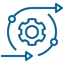 Final walkthrough and remodeling completion icon